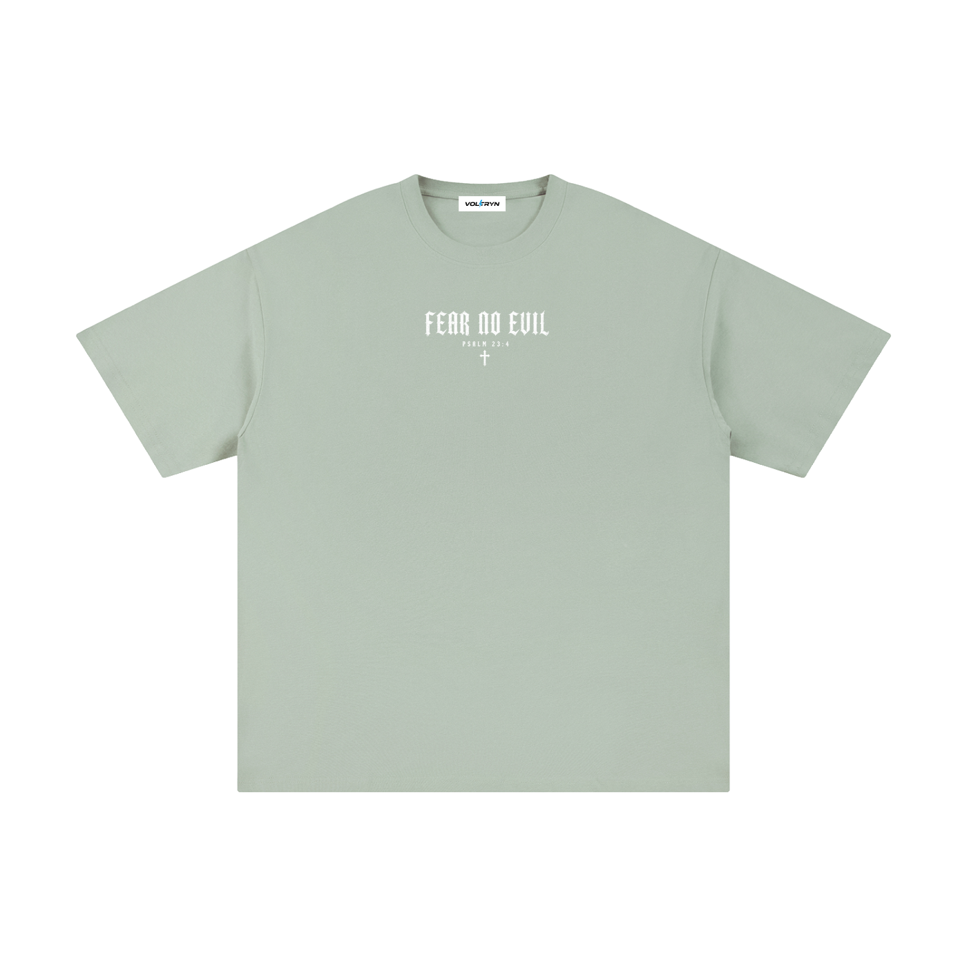 Fear No Evil Psalm 23:4 Christian Tee