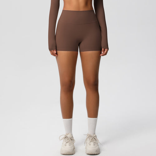 High Waist Yoga Running Fitness Shorts