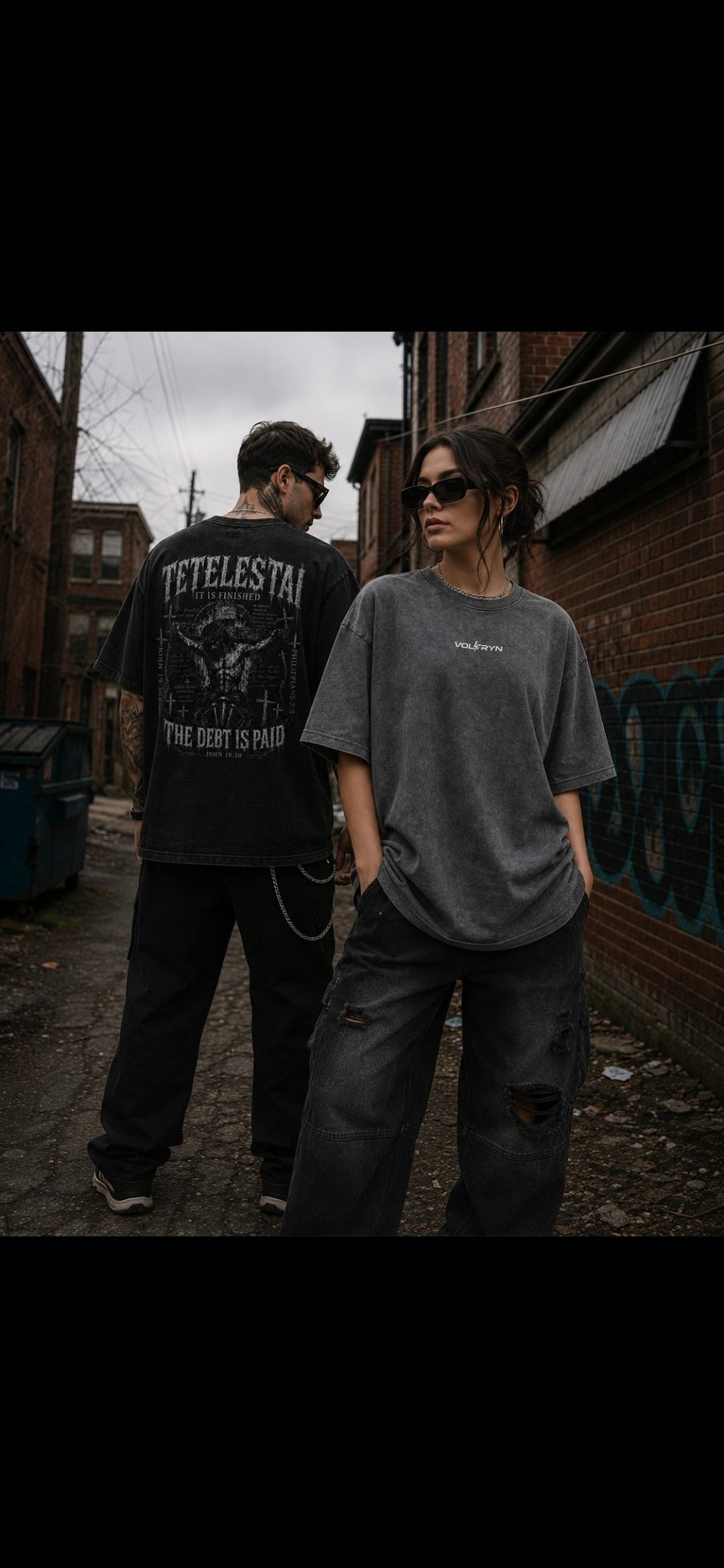 Voltryn It Is Finished Oversized Tee