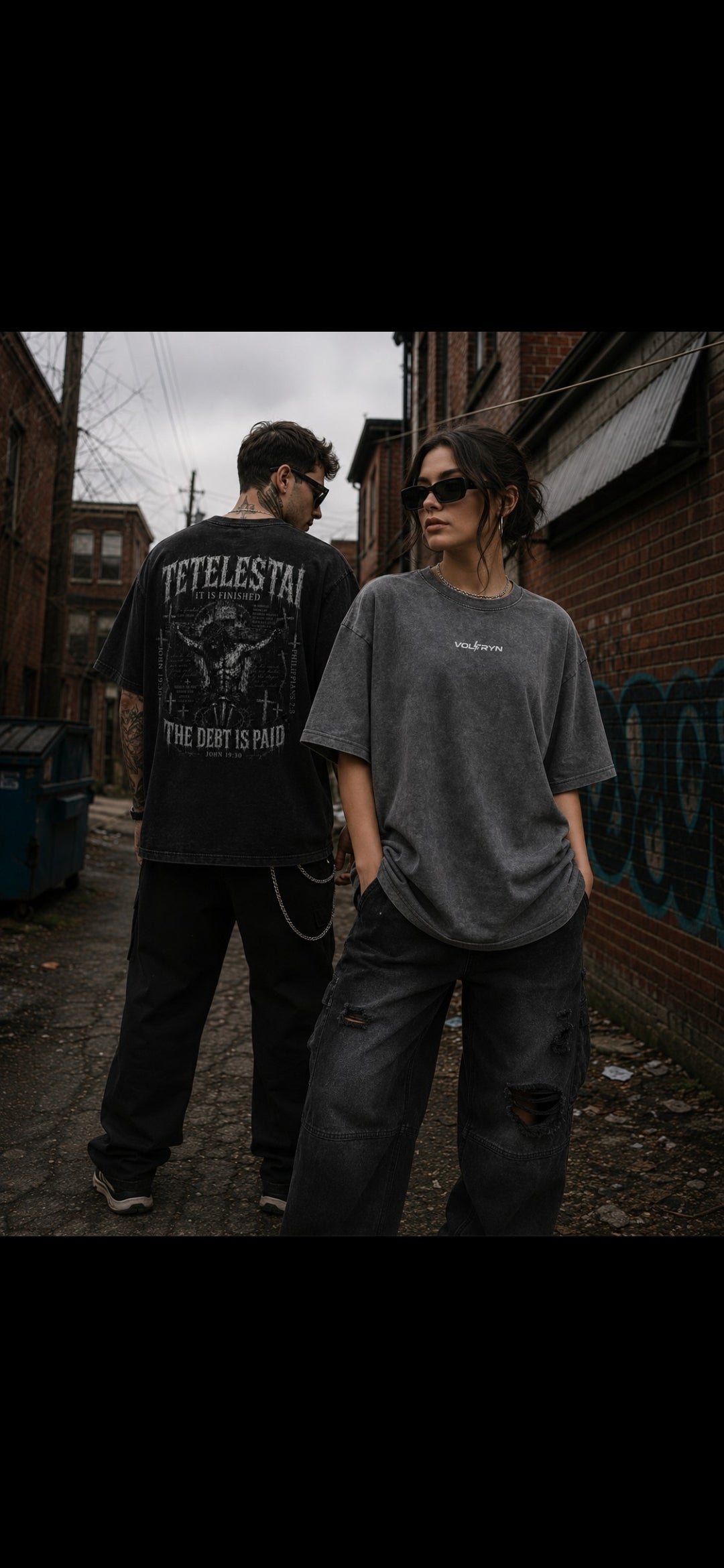 Voltryn It Is Finished Oversized Tee