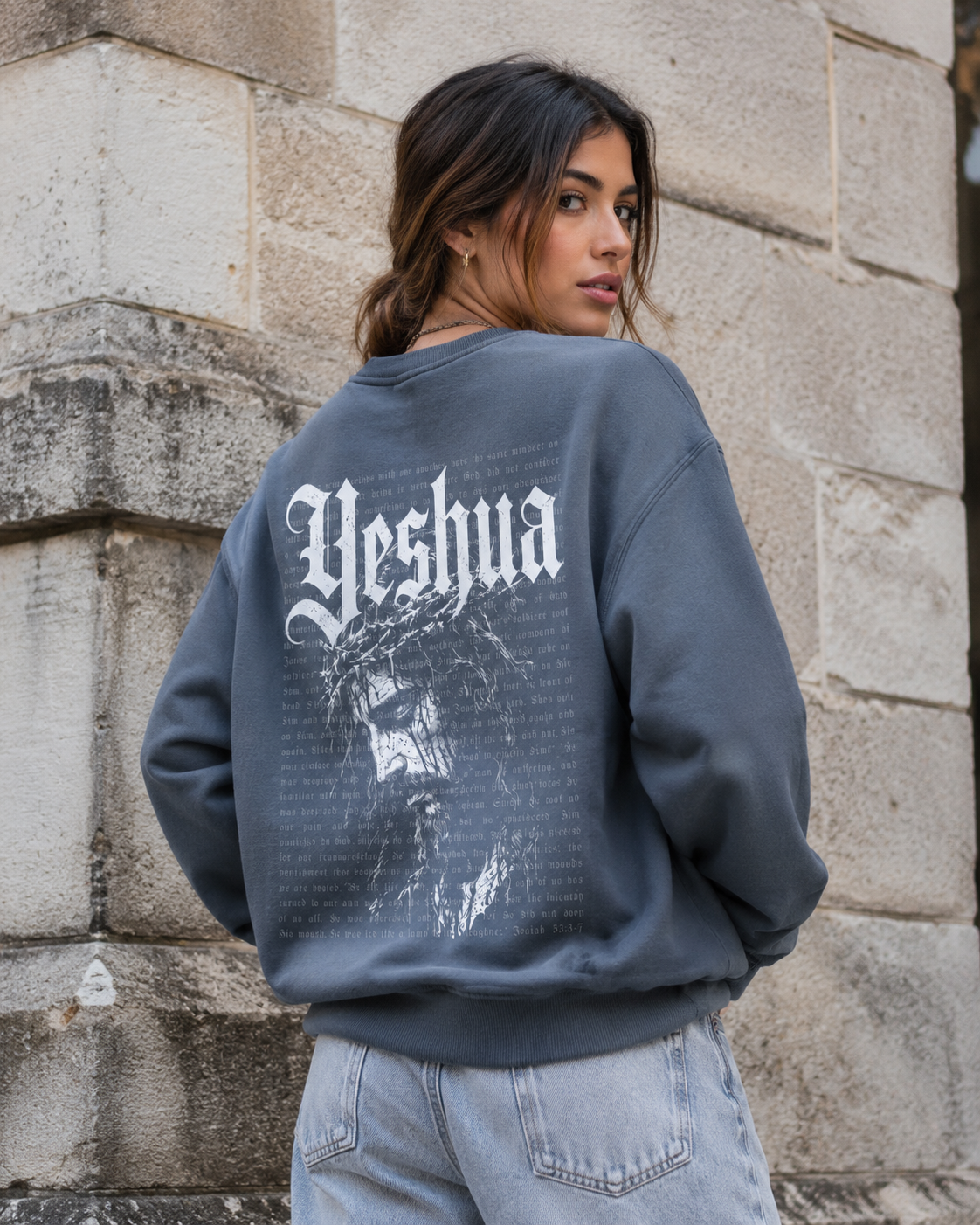 Yeshua Christian Crewneck Sweatshirt