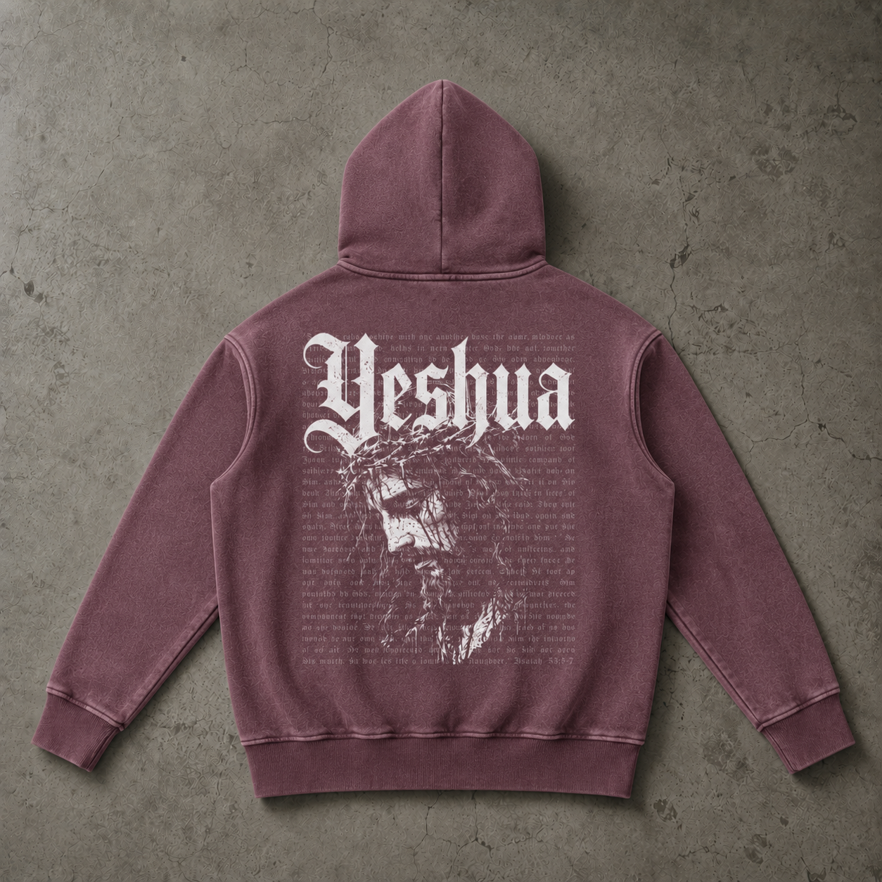 Yeshua Oversized Christian Hoodie
