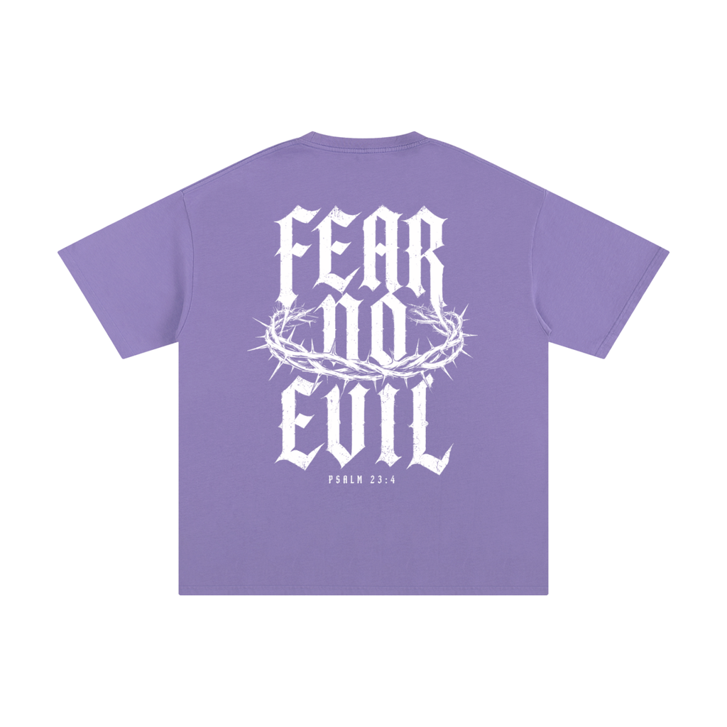 Fear No Evil Psalm 23:4 Christian Tee