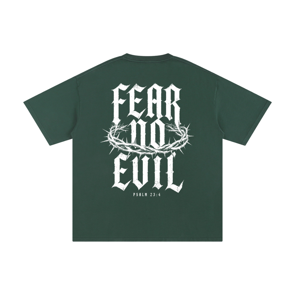 Fear No Evil Psalm 23:4 Christian Tee