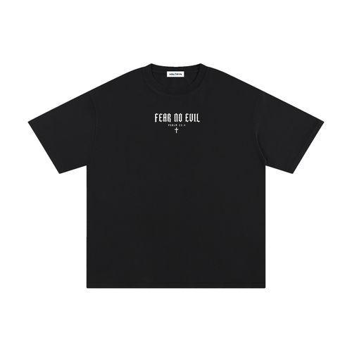 Fear No Evil Psalm 23:4 Christian Tee