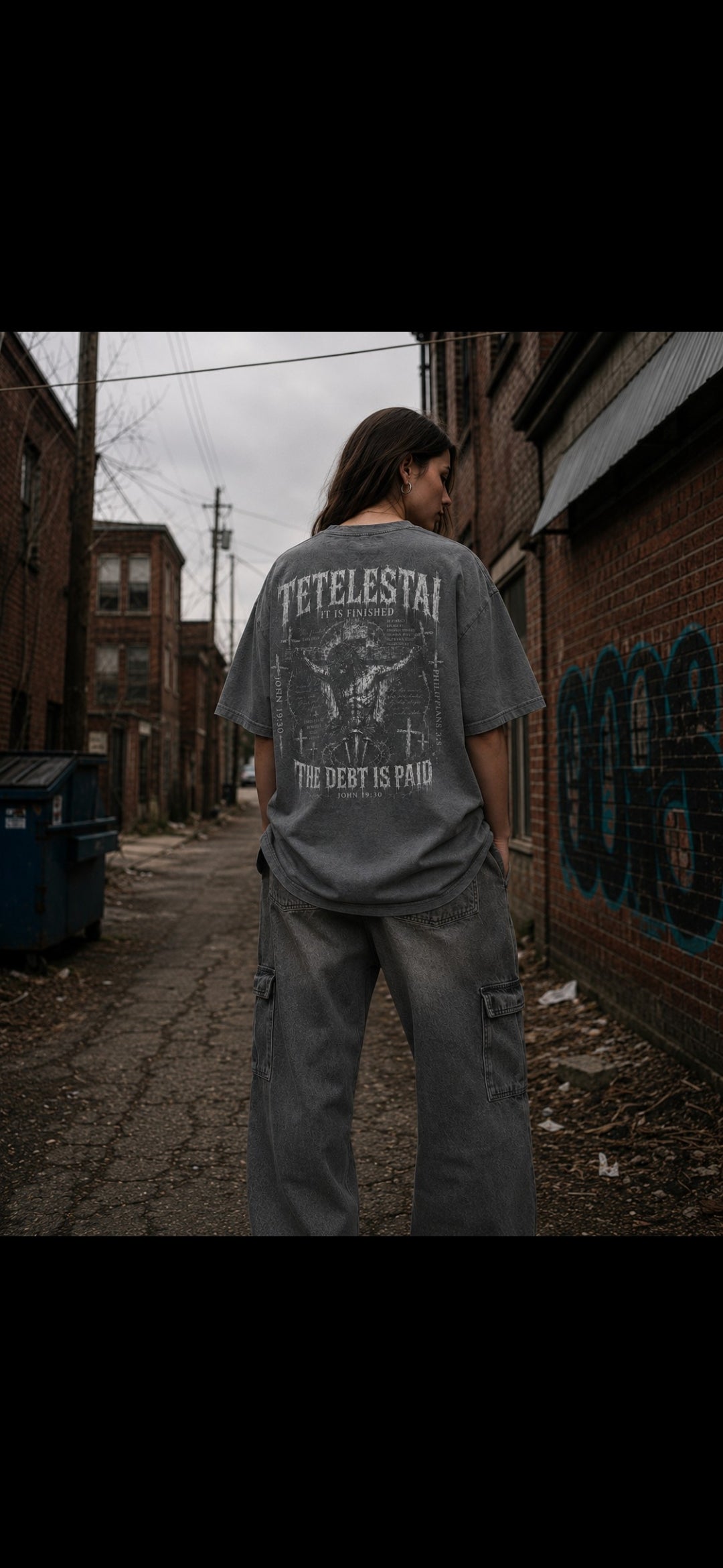 Voltryn It Is Finished Oversized Tee