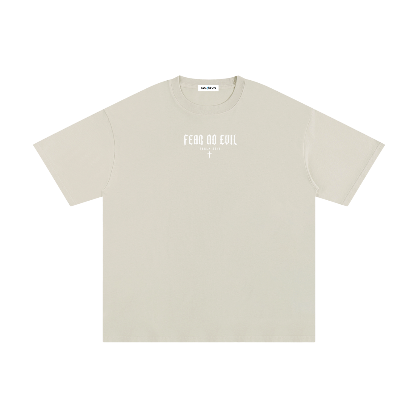 Fear No Evil Psalm 23:4 Christian Tee