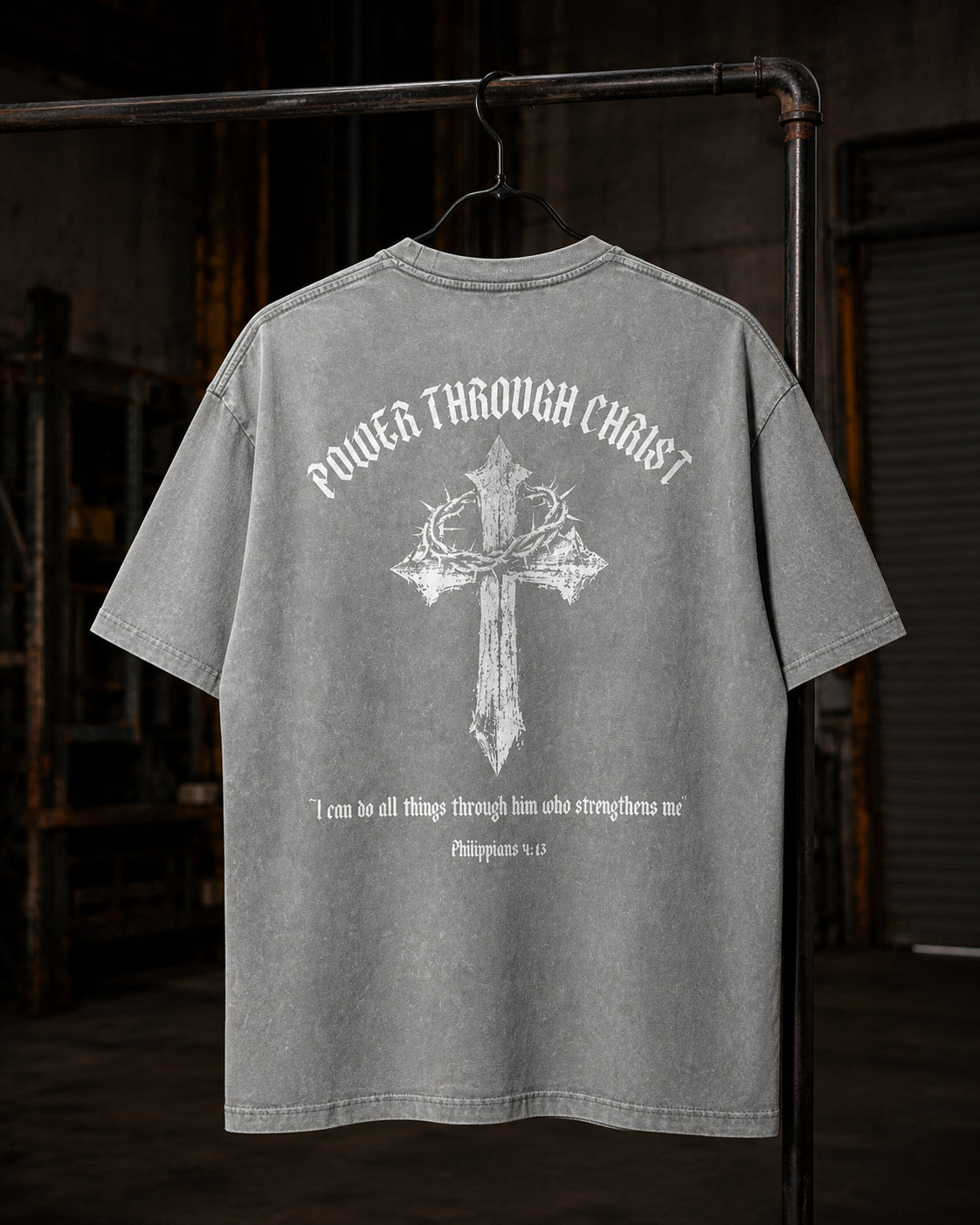 Voltryn “Power Through Christ”  Unisex Tee