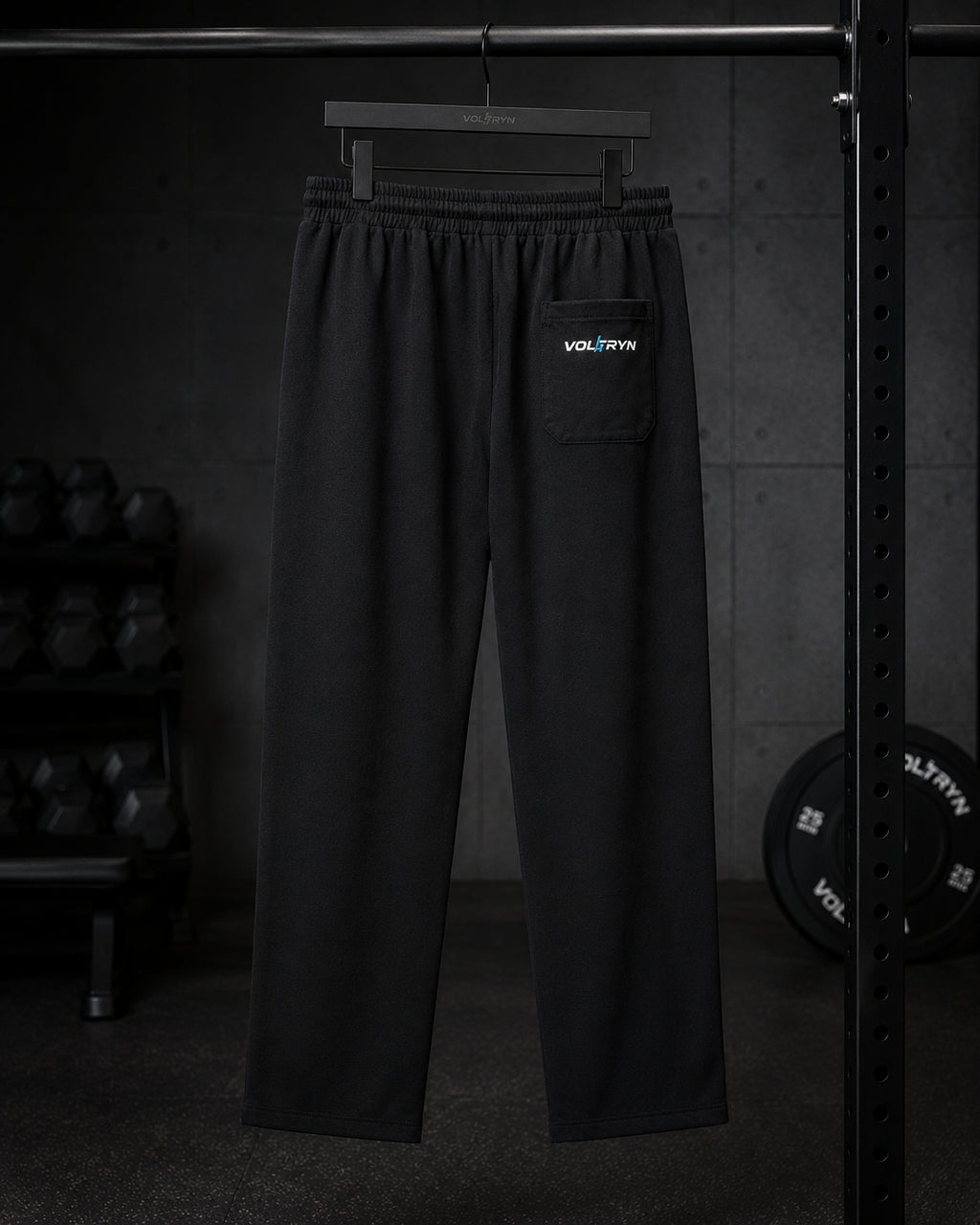 Voltryn Unisex Reflective Straight-Leg Sweatpants