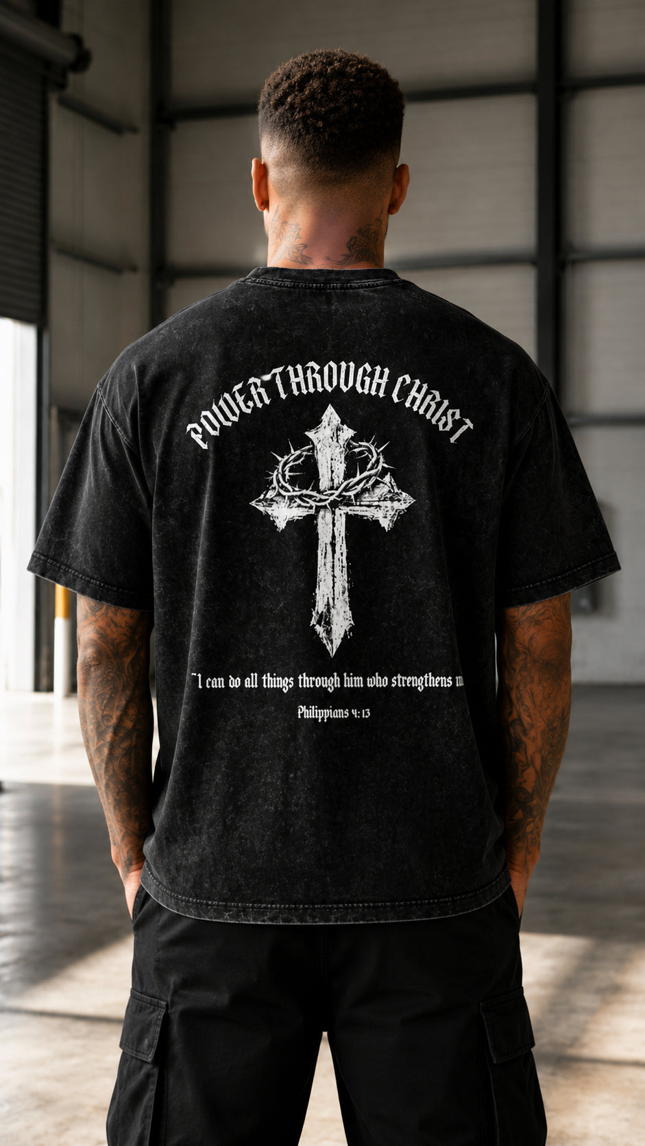 Voltryn “Power Through Christ”  Unisex Tee