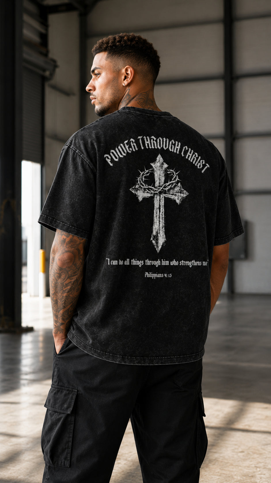 Voltryn “Power Through Christ”  Unisex Tee