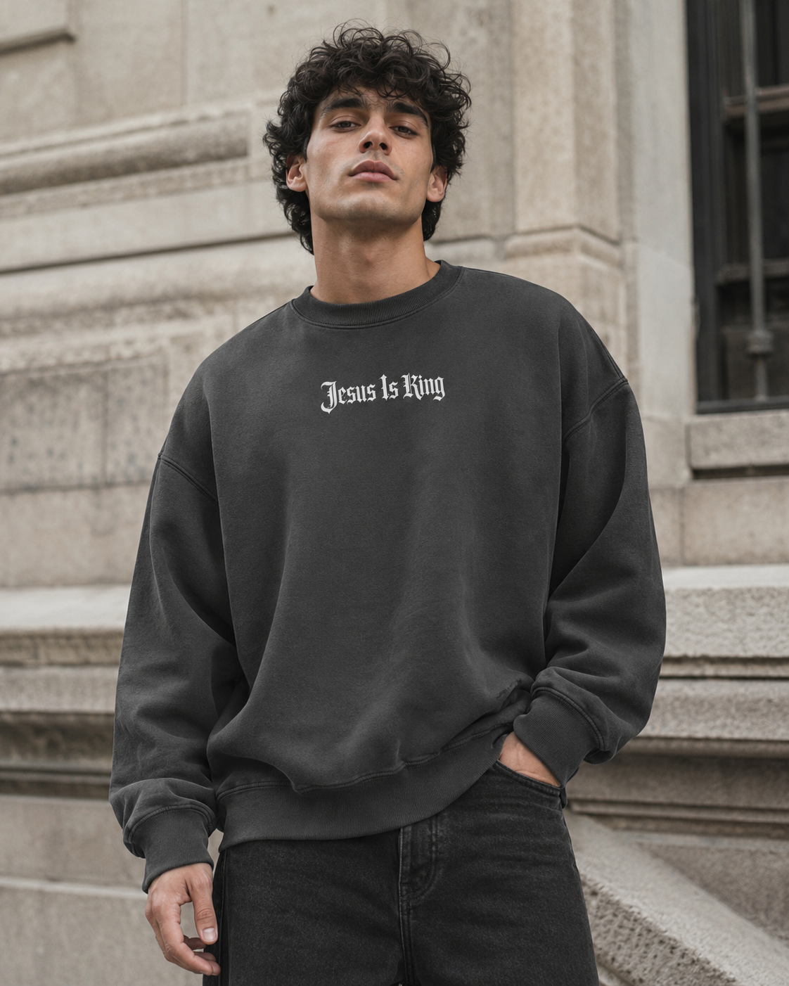 Yeshua Christian Crewneck Sweatshirt