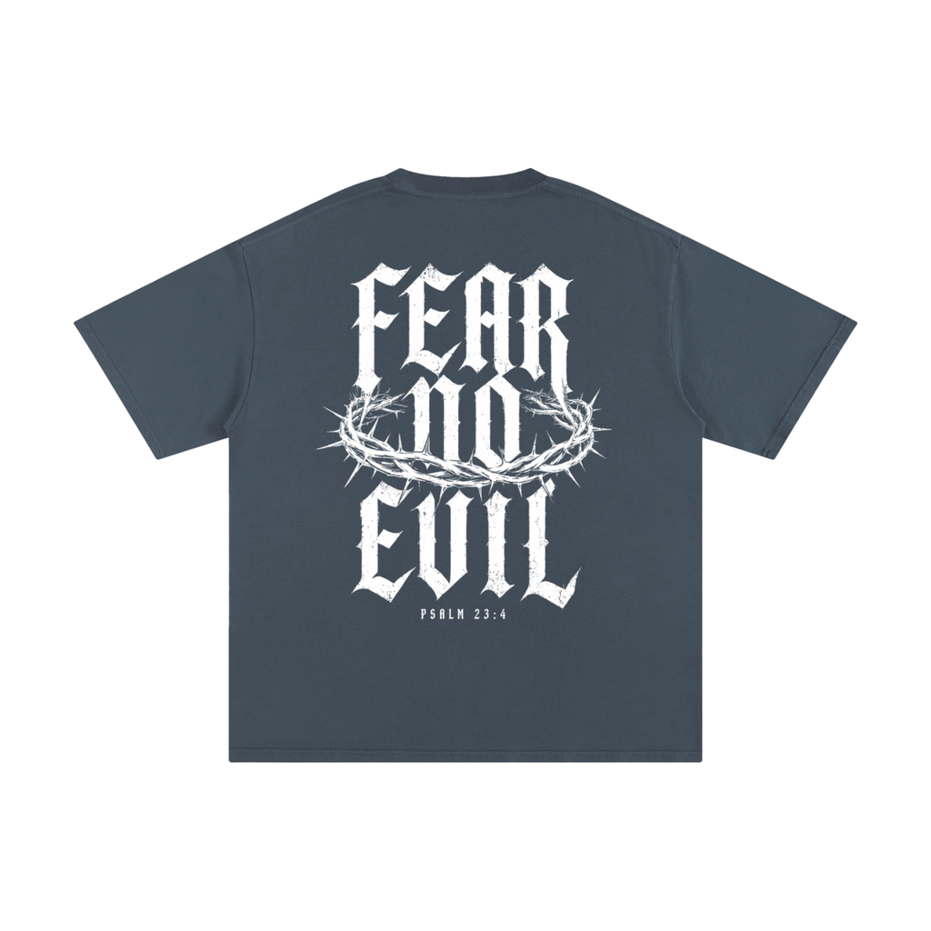 Fear No Evil Psalm 23:4 Christian Tee