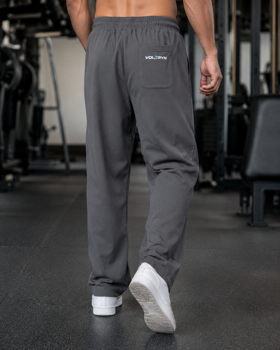 Voltryn Unisex Reflective Straight-Leg Sweatpants