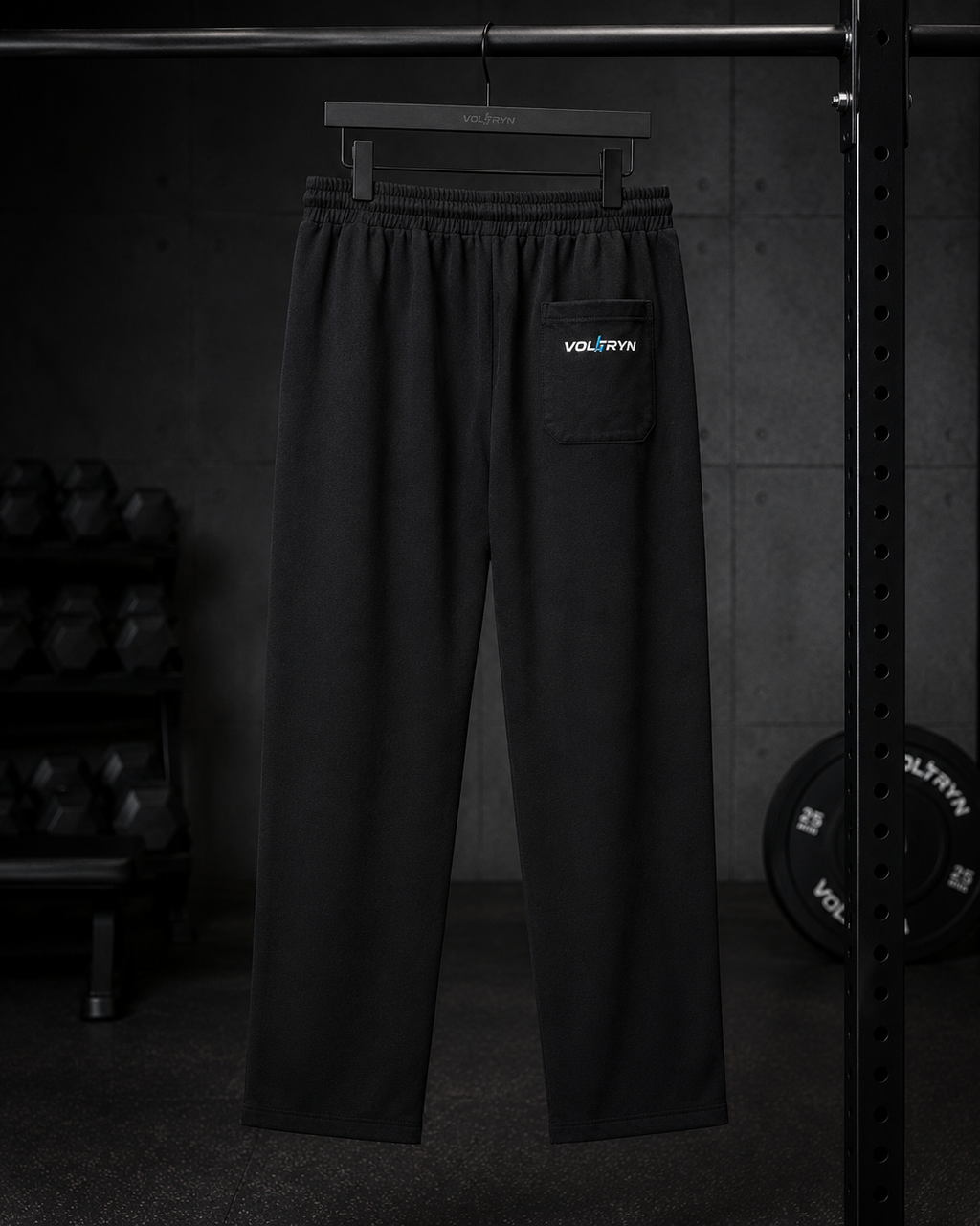 Voltryn Unisex Reflective Straight-Leg Sweatpants