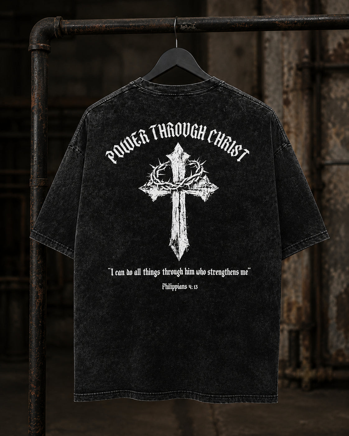 Voltryn “Power Through Christ”  Unisex Tee
