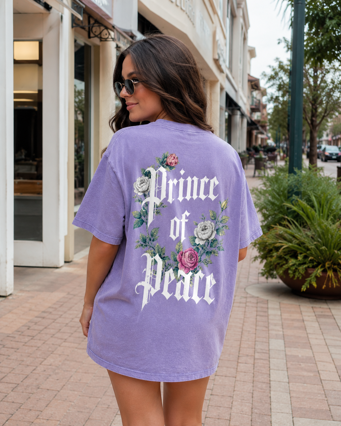 Prince of Peace Oversized Christian Tee