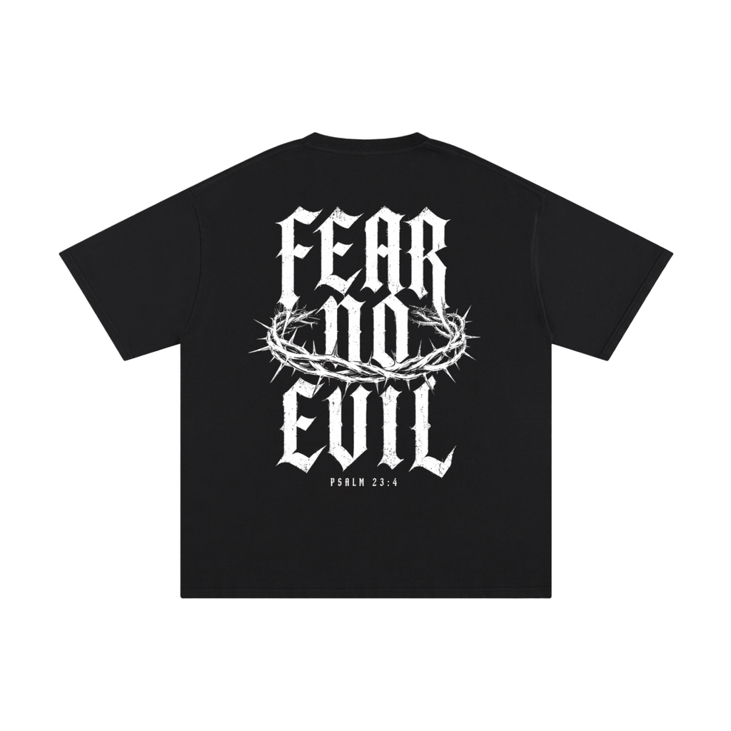 Fear No Evil Psalm 23:4 Christian Tee
