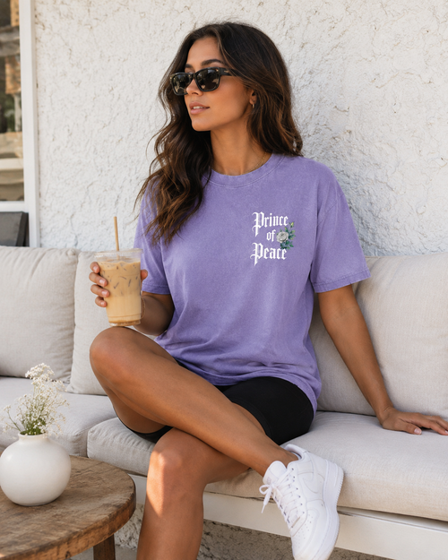 Prince of Peace Oversized Christian Tee