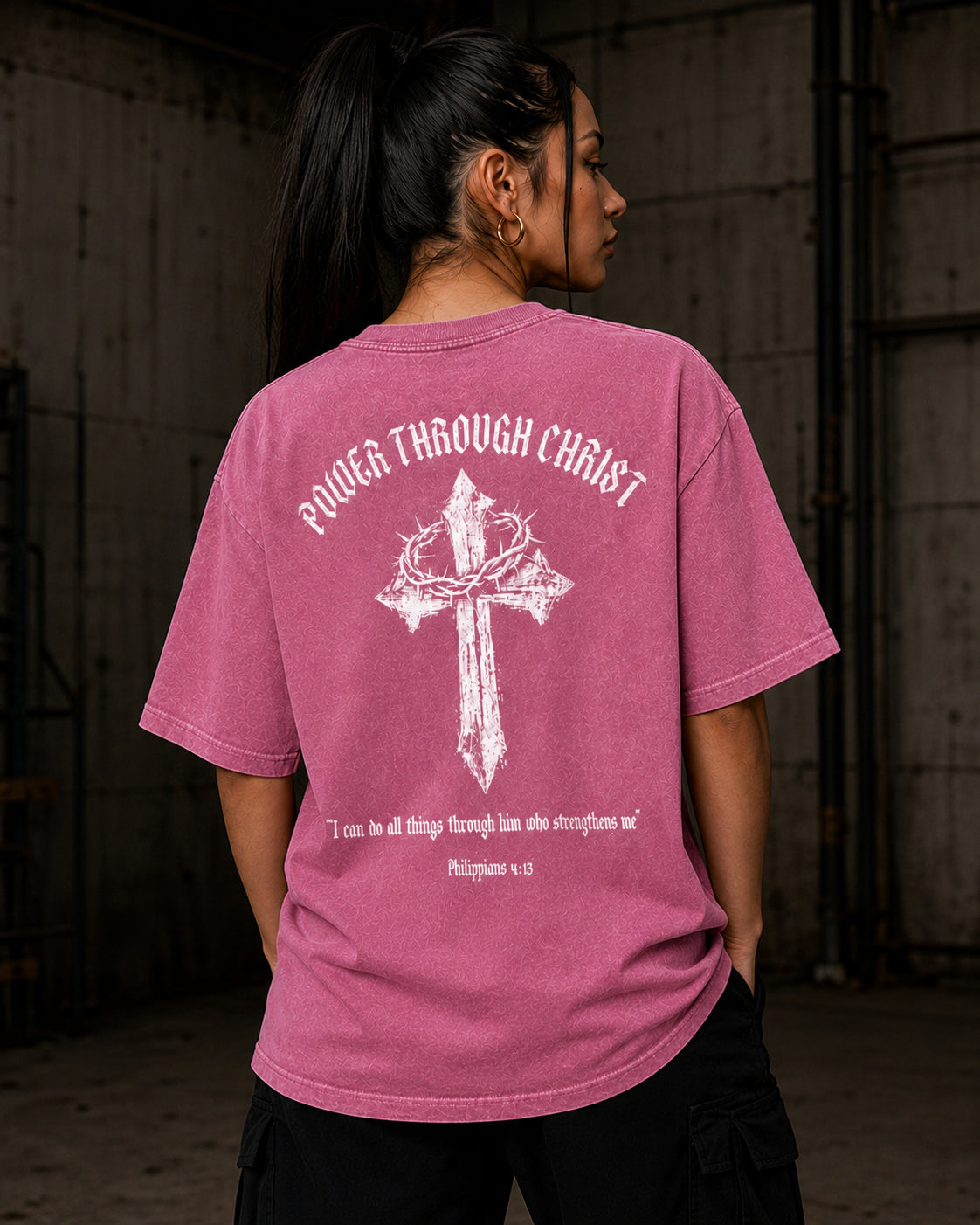 Voltryn “Power Through Christ”  Unisex Tee