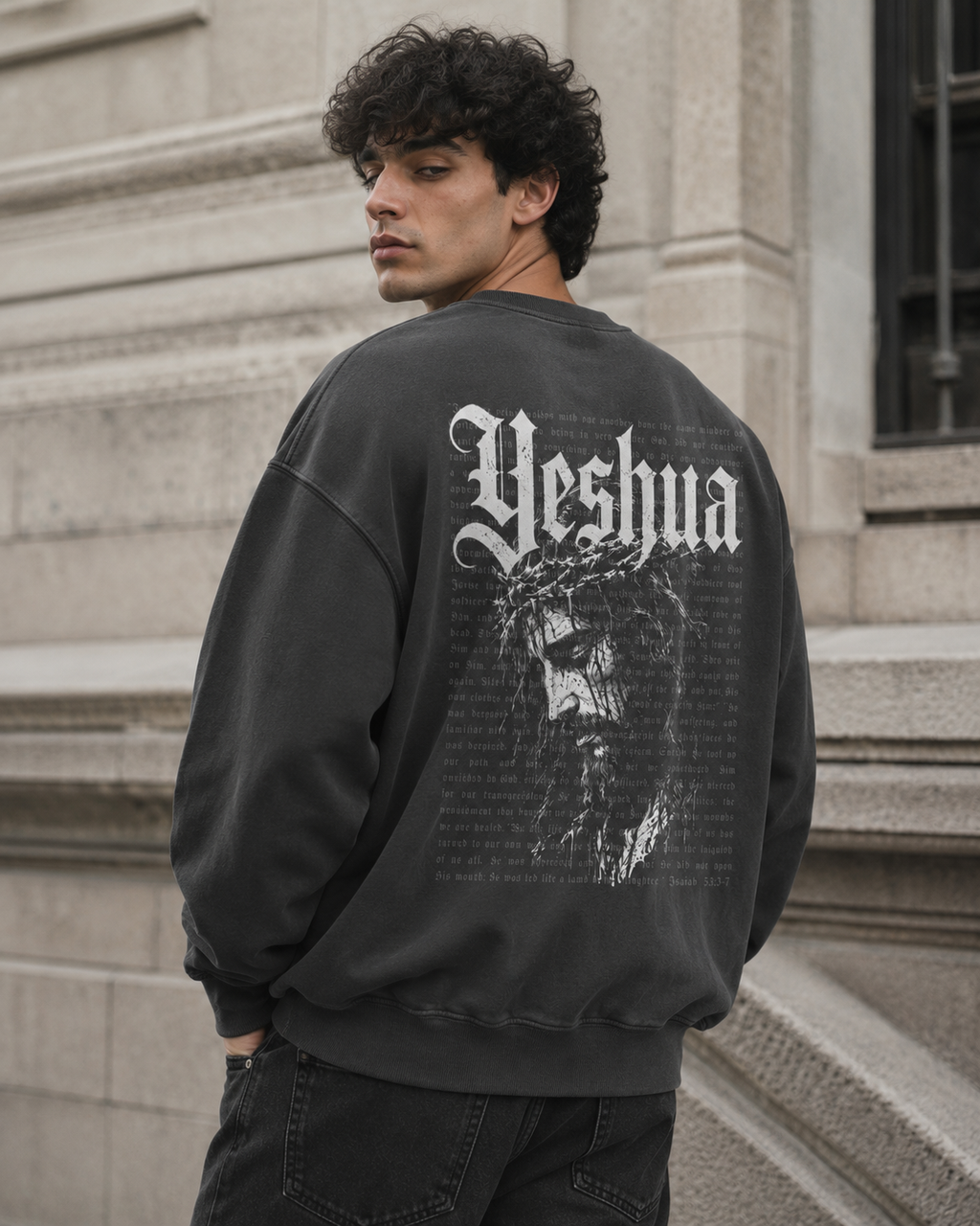 Yeshua Christian Crewneck Sweatshirt