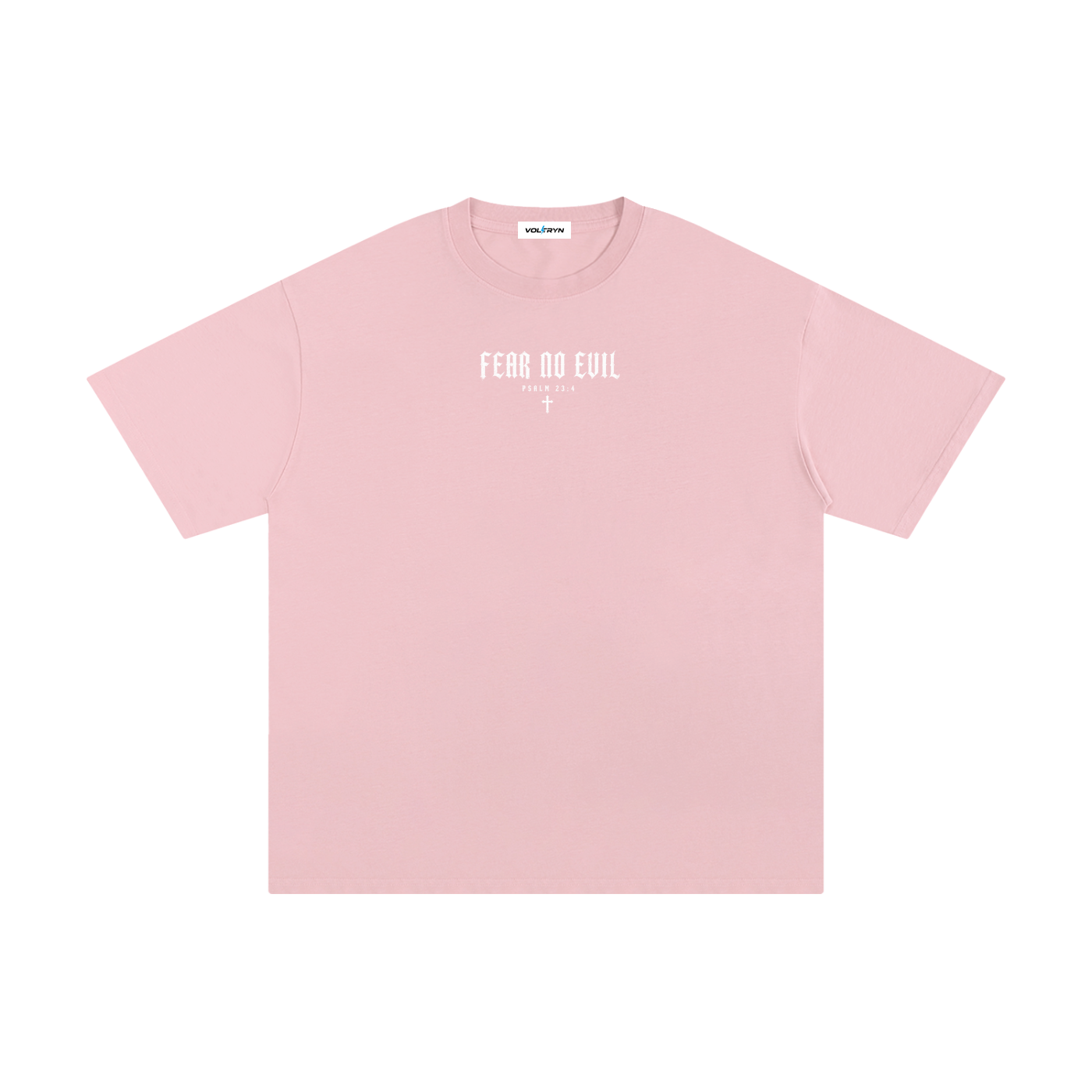Fear No Evil Psalm 23:4 Christian Tee