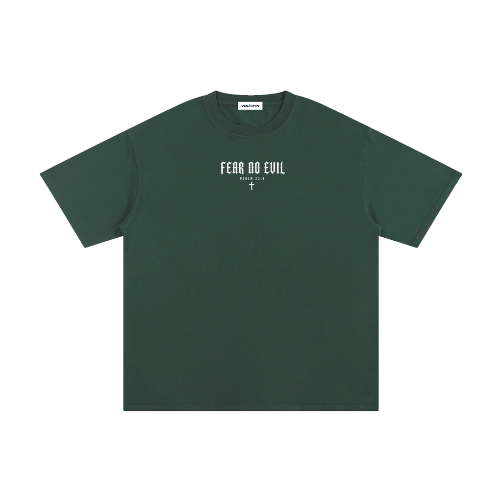 Fear No Evil Psalm 23:4 Christian Tee